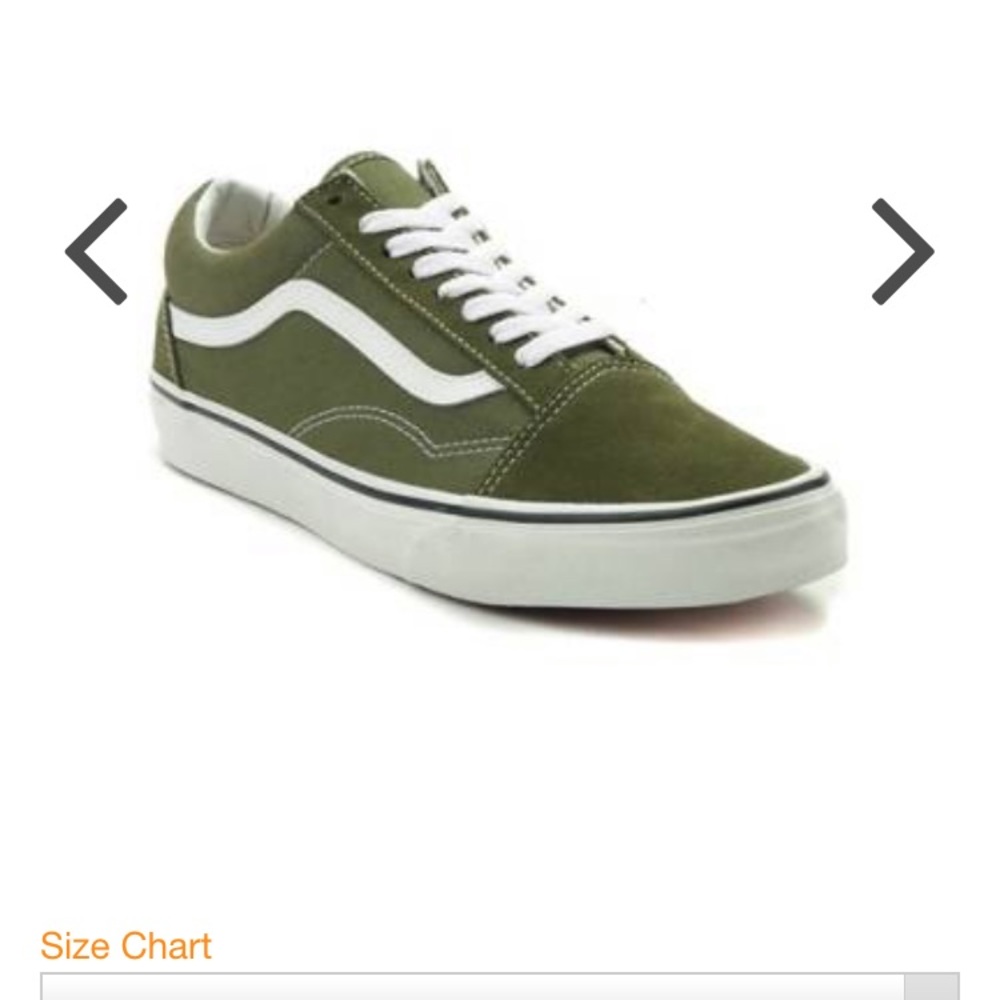 Olive green vans